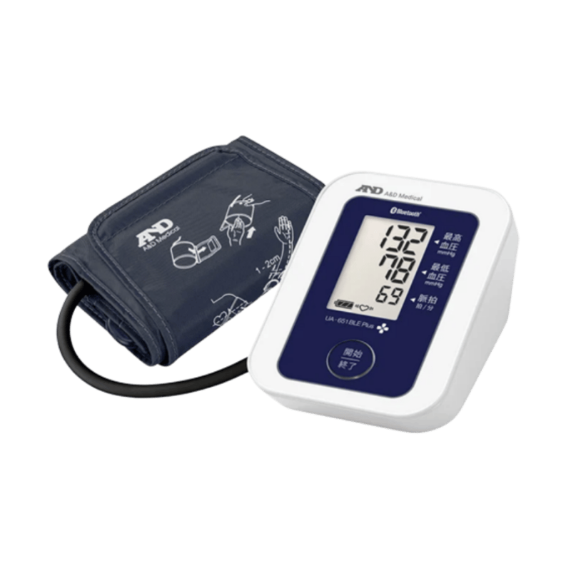 上腕式血圧計 UA-651BLE Plus